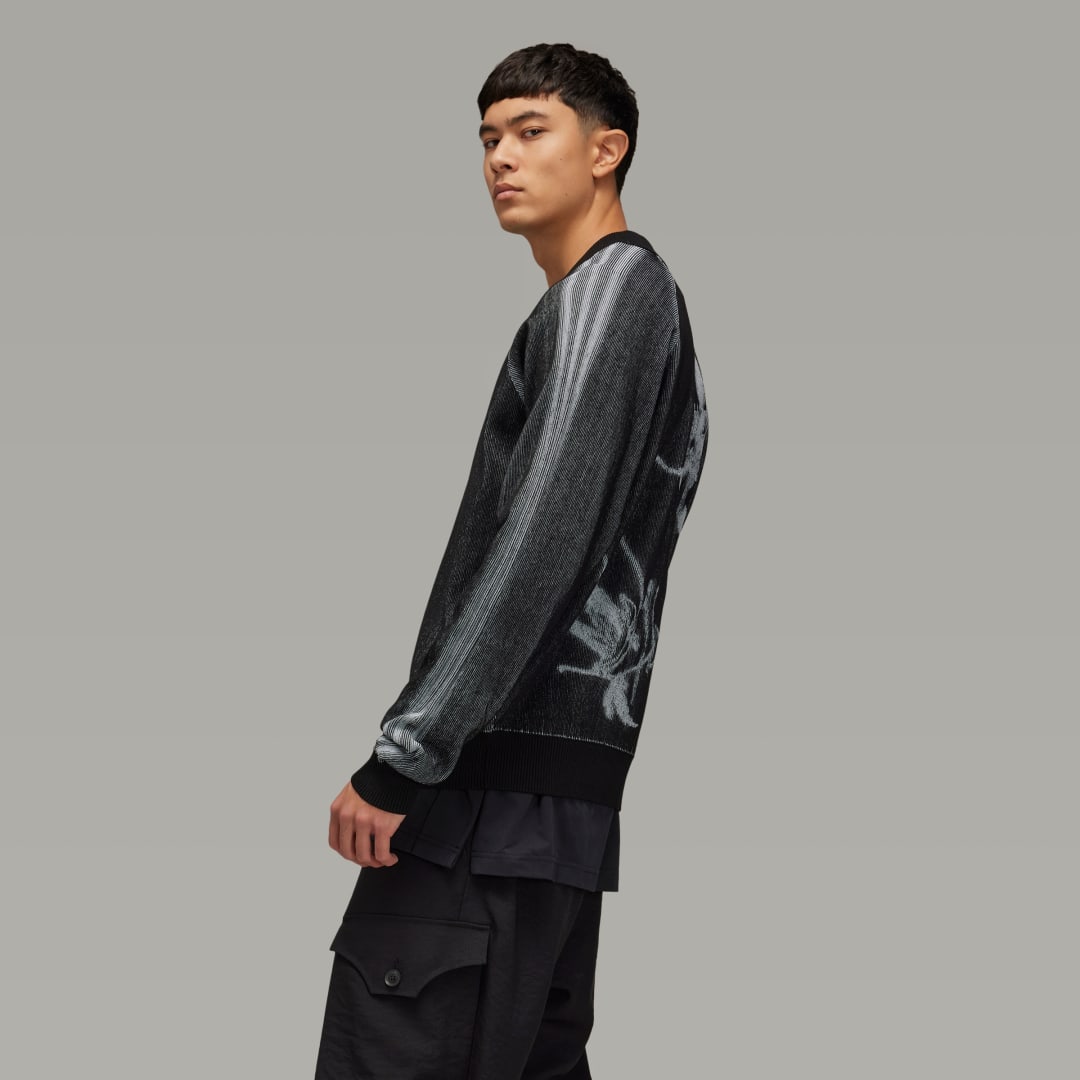 

adidas GFX Knit Crdgn Unisex, Negro/blanco