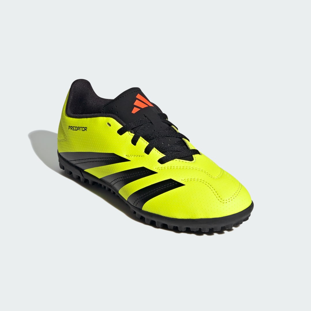 

adidas Calzado de Fútbol Predator Club Pasto Sintético Niño, Team solar amarillo 2/negro/solar rojo