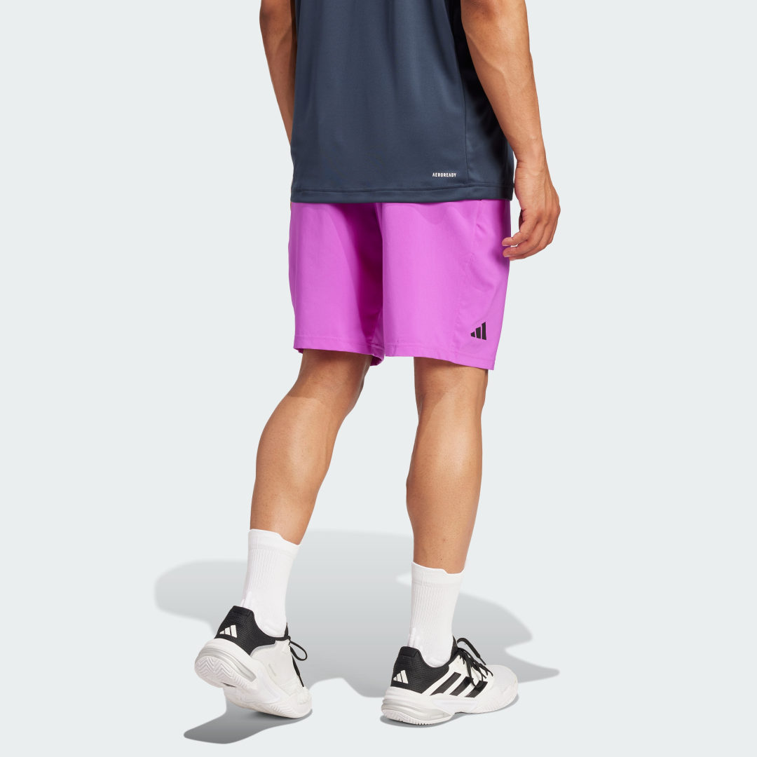 

adidas Shorts De Tenis Club 3 Franjas Hombre, Morado burst