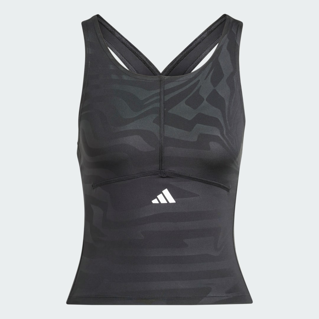 Débardeur de training court imprimé Techfit - vue 4