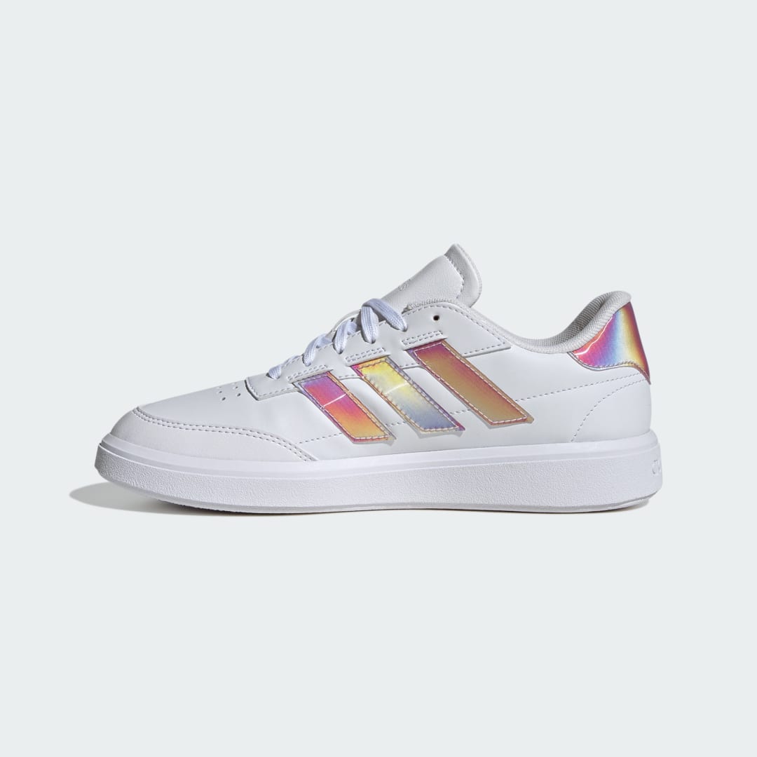 

adidas Tenis Courtblock Mujer, Blanco/blanco/blanco