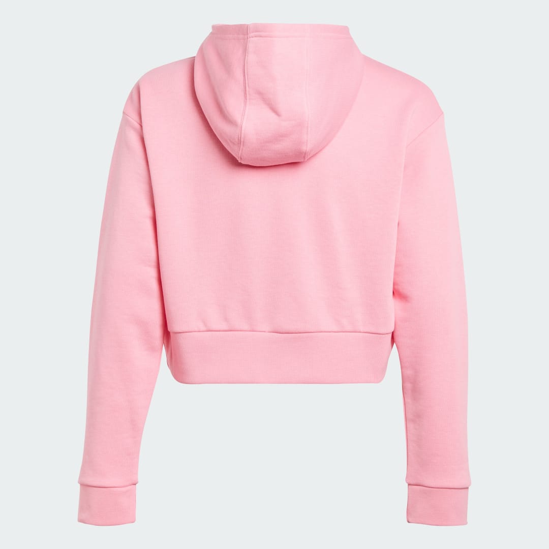 

adidas Buzo Corto con Capucha Adicolor Niño, Rosa