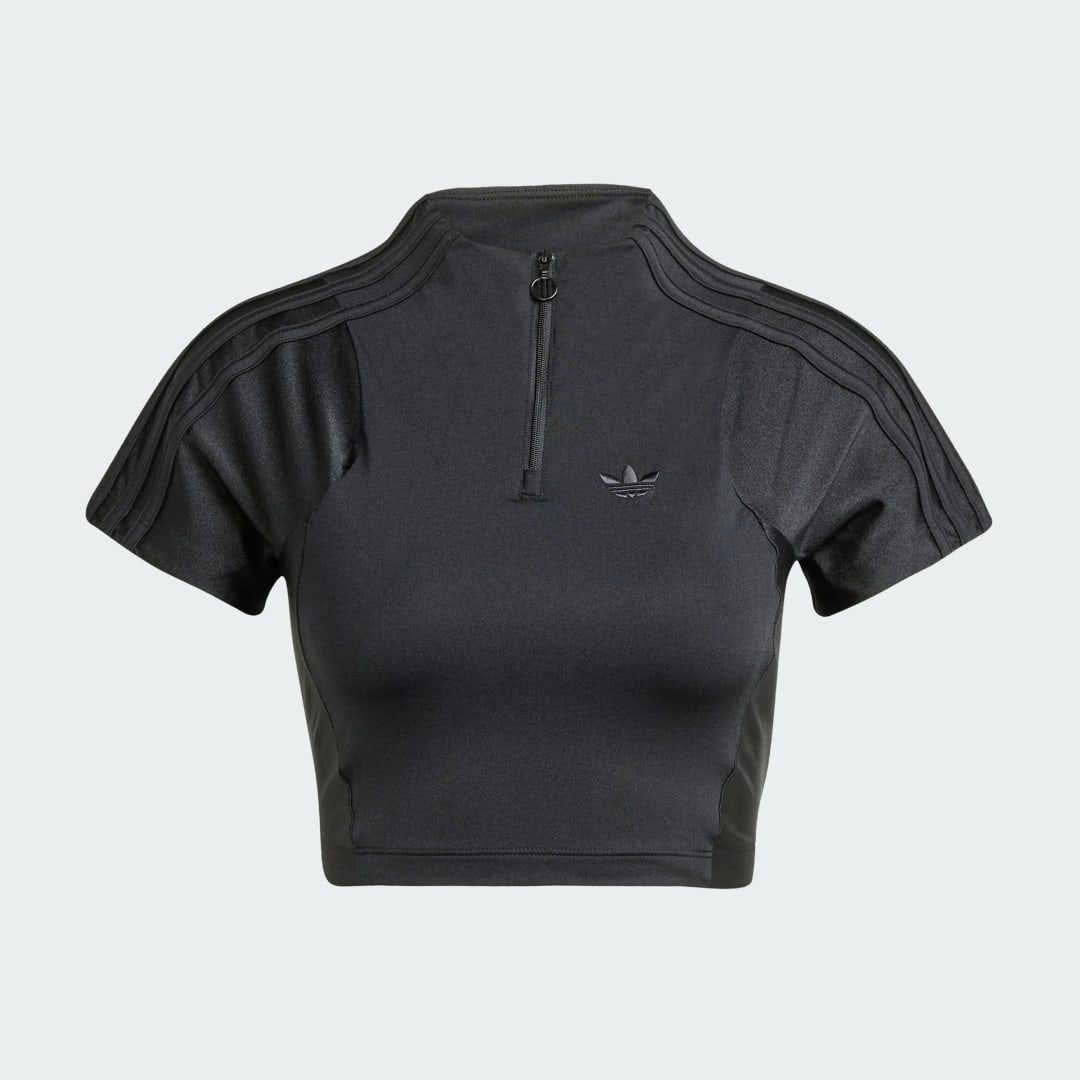 Adidas Zip-Up Croptop