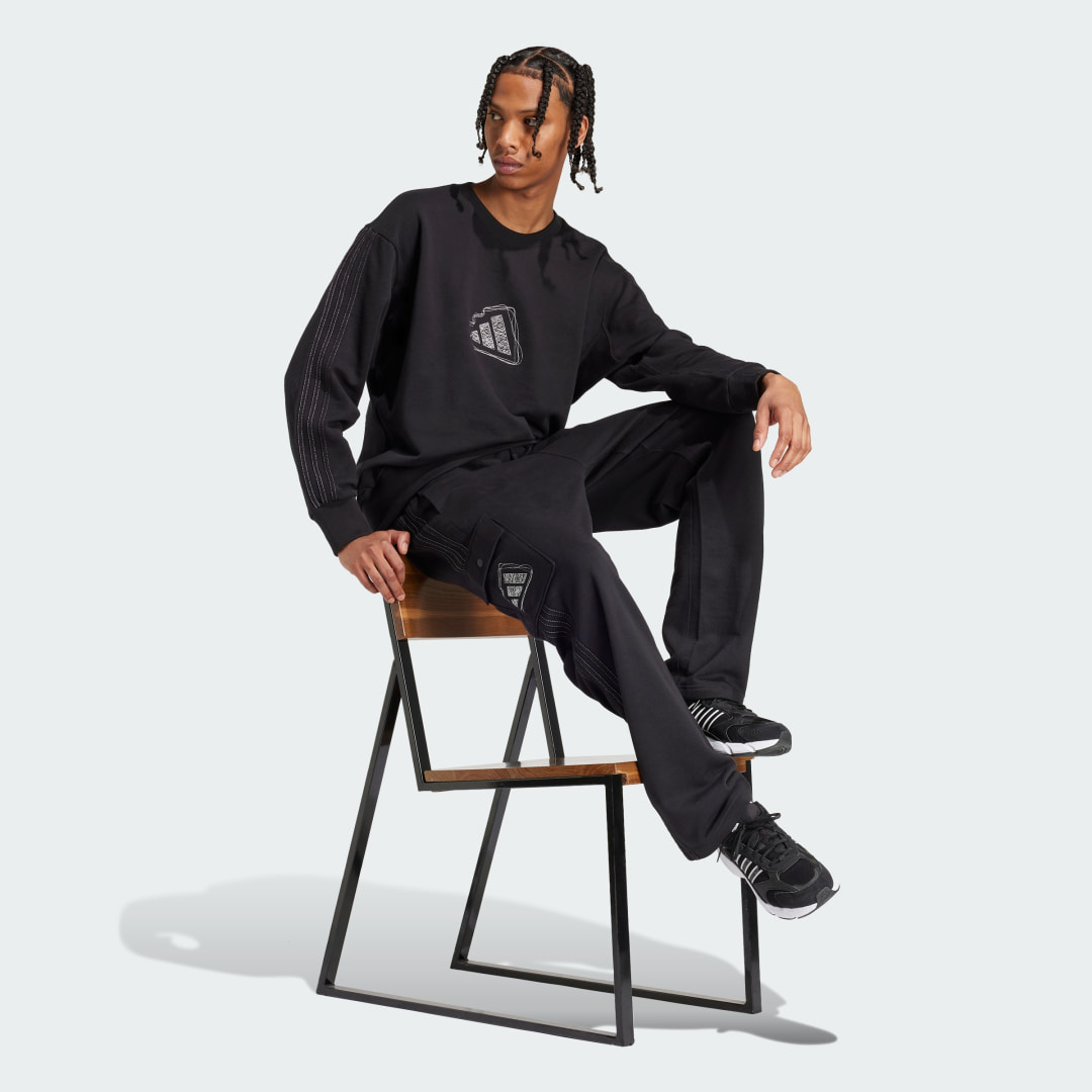 Adidas ALL SZN French Terry Graphic Seasonal Broek