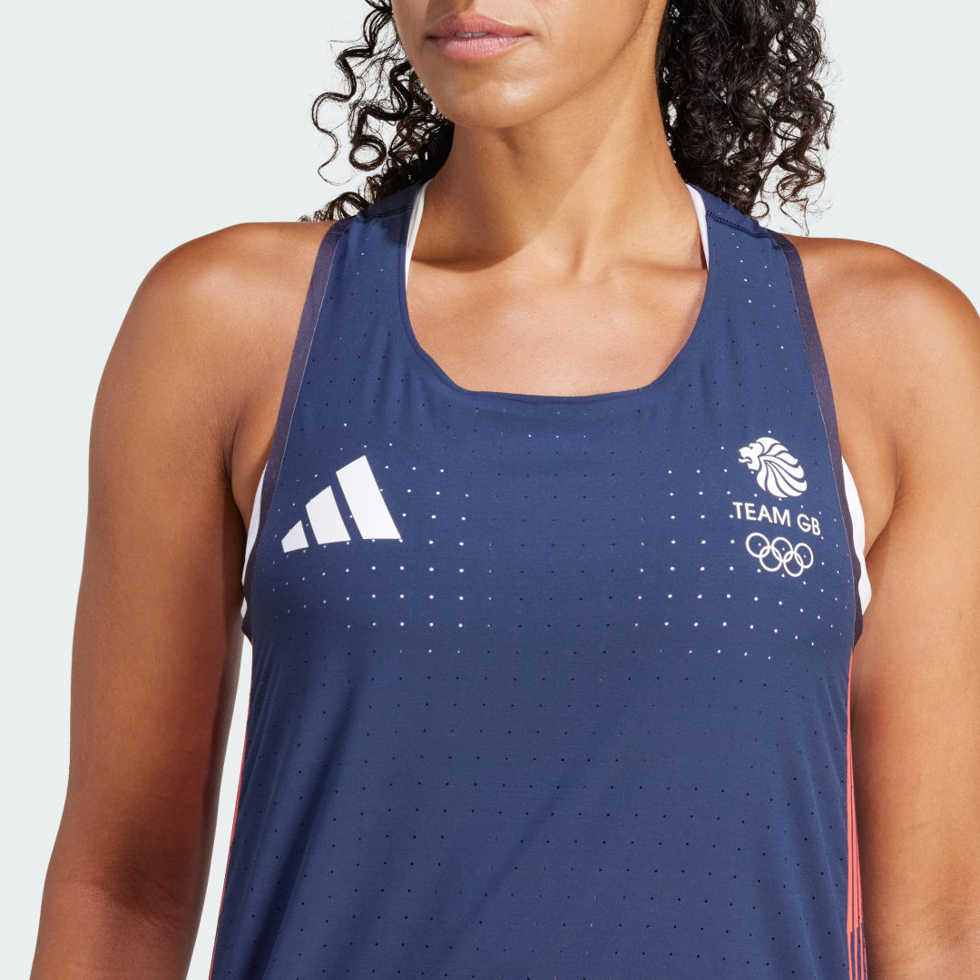 Adidas Team GB Adizero Running Tanktop
