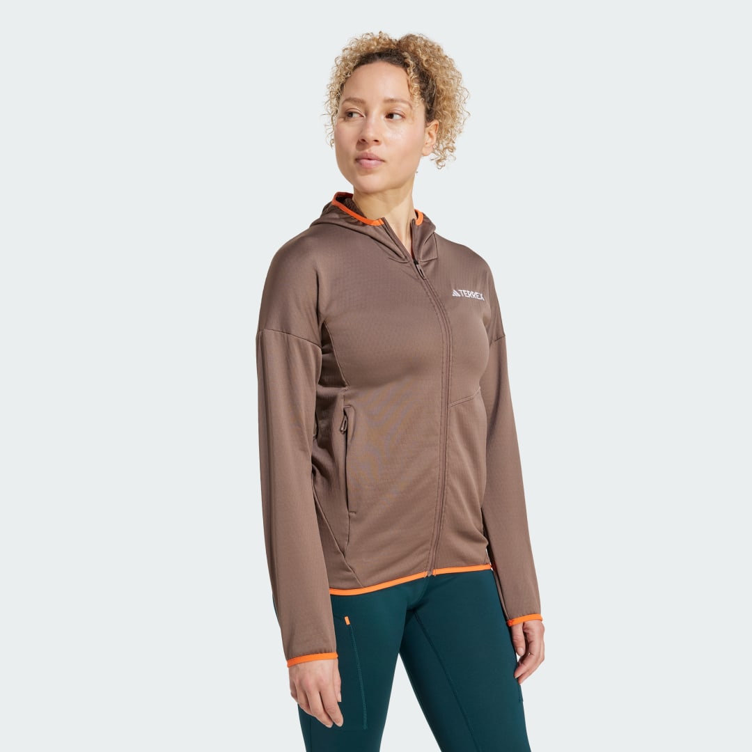 Adidas Terrex Xperior Climawarm Light Fleece Capuchonjack