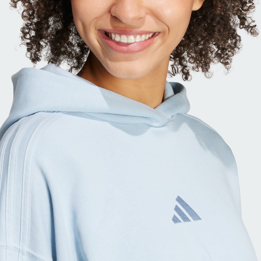Adidas ALL SZN French Terry 3-Stripes Hoodie