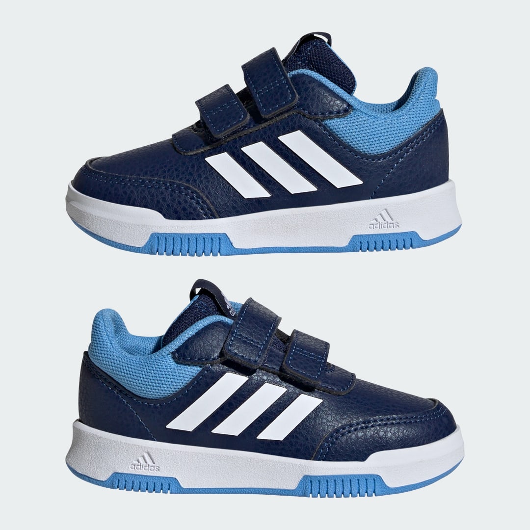 

adidas Tenis Tensaur Tira Ajustable de Cierre por Contacto Niño, Blanco