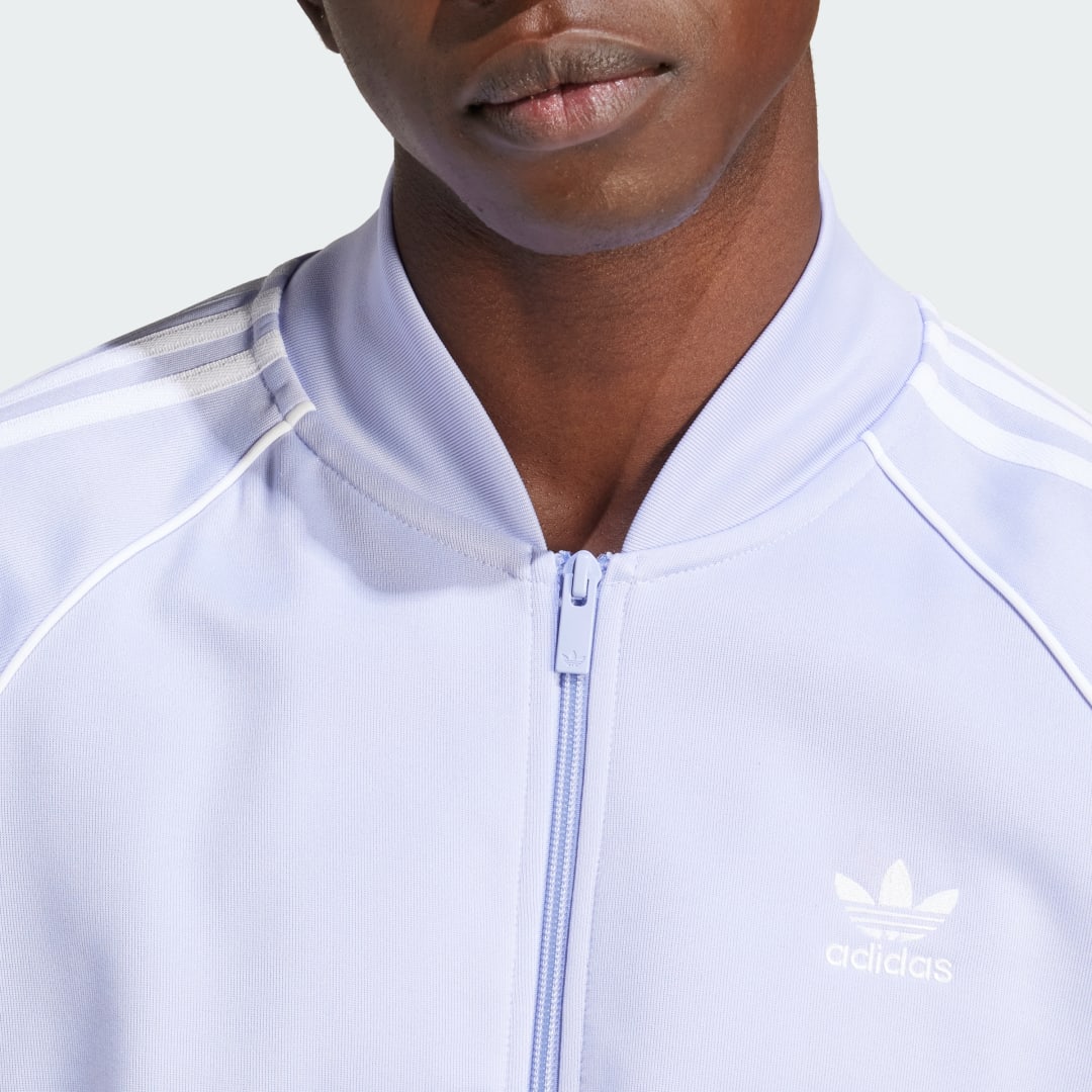 

adidas Chamarra Deportiva Adicolor Classics SST Hombre, Violeta tone