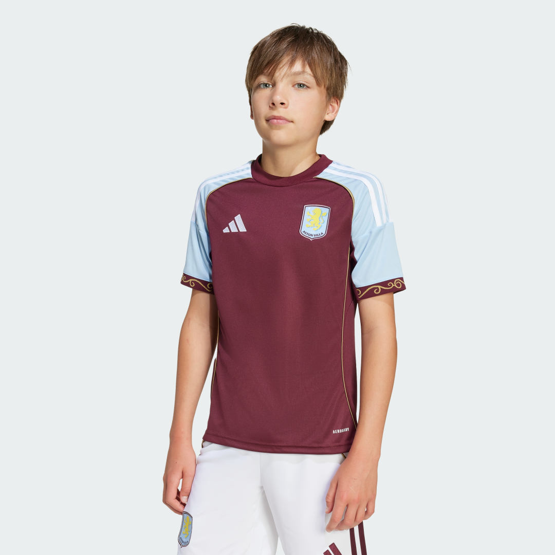 Image of Maglia Home Aston Villa FC 25/26 bambini e bambine cod002