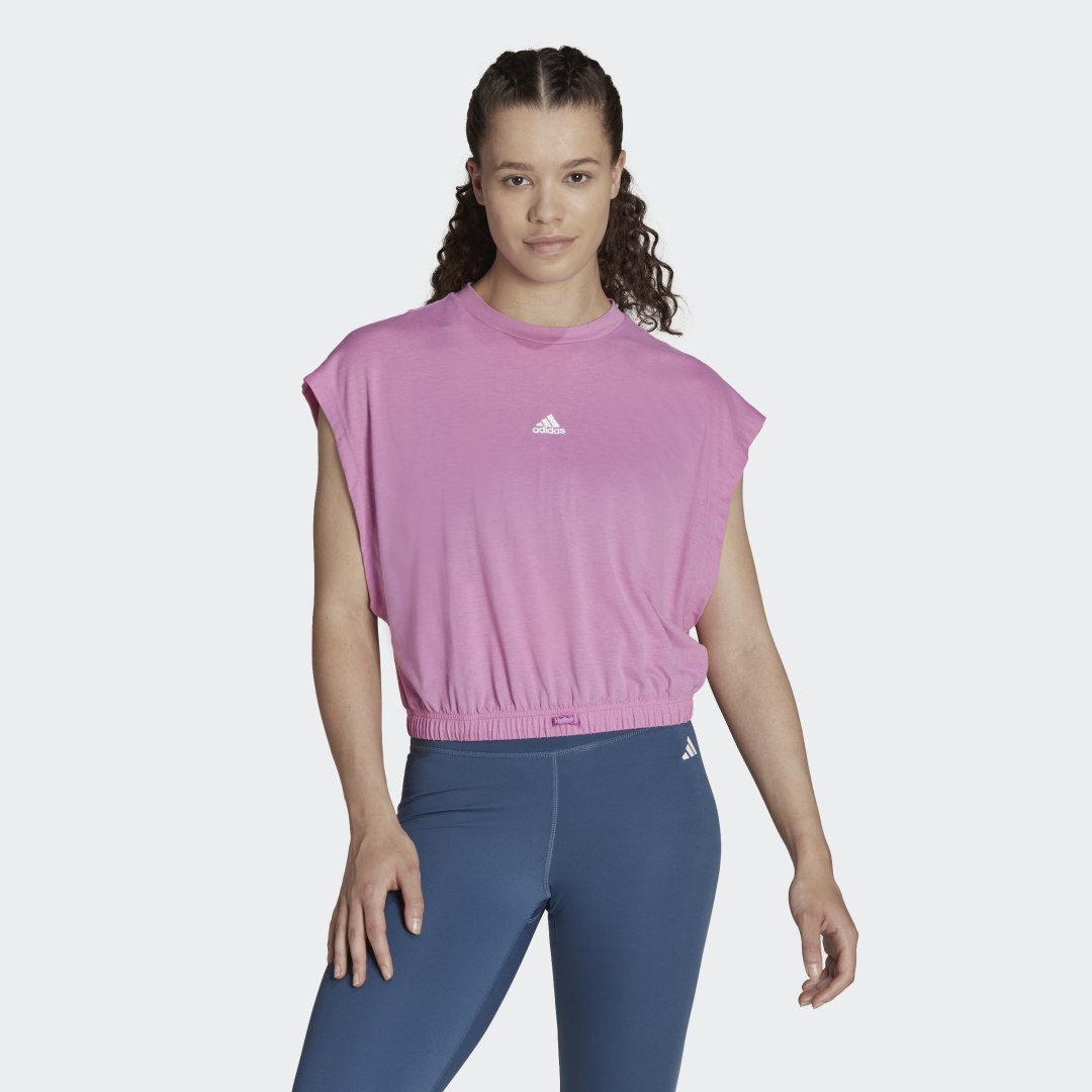 T-shirt sans manches Hyperglam