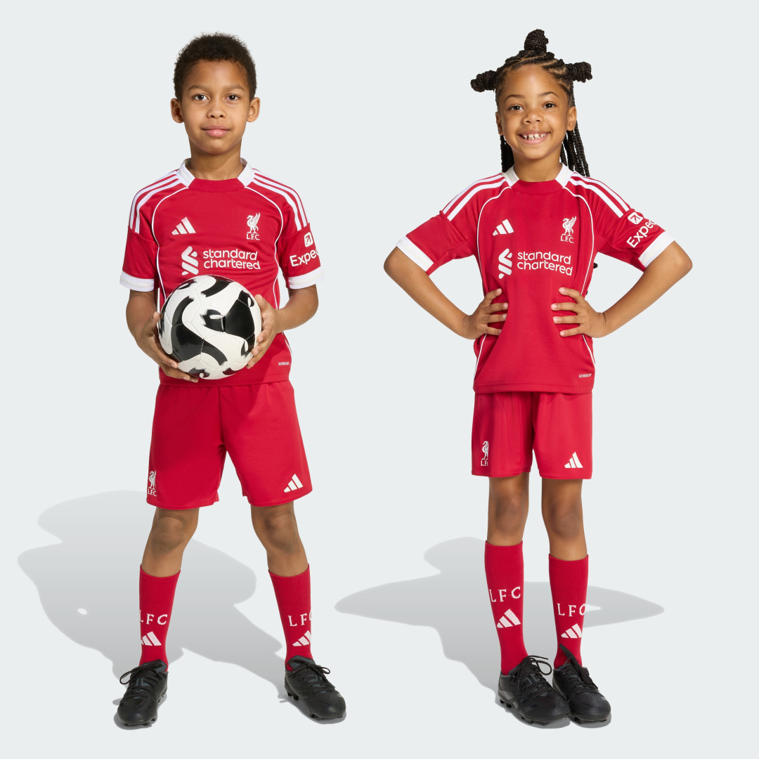 Adidas Liverpool FC 25 26 Mini-Thuistenue Kids