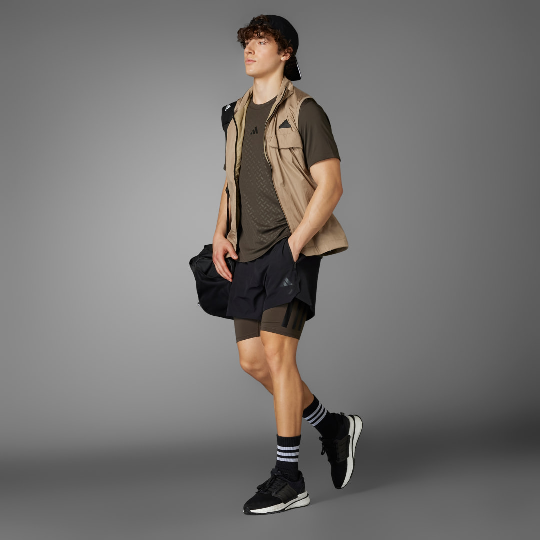 Adidas Power Workout Two-in-One Short