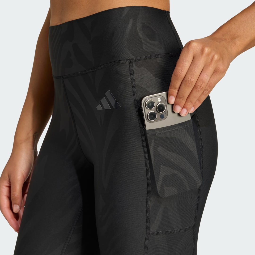 Adidas Optime AOP Full-Length Legging