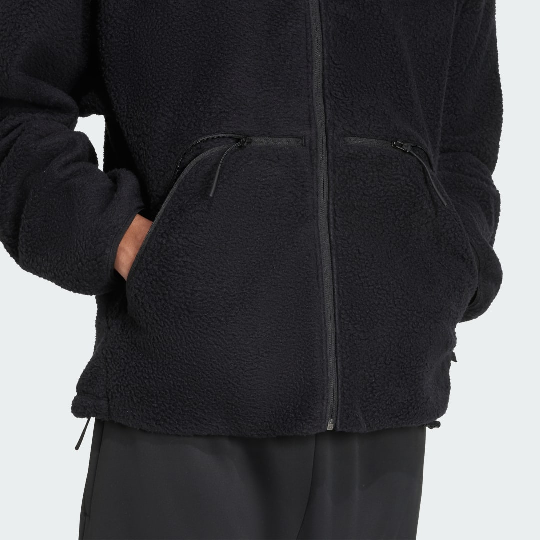 Adidas City Tech High Pile Fleece Ritsjack