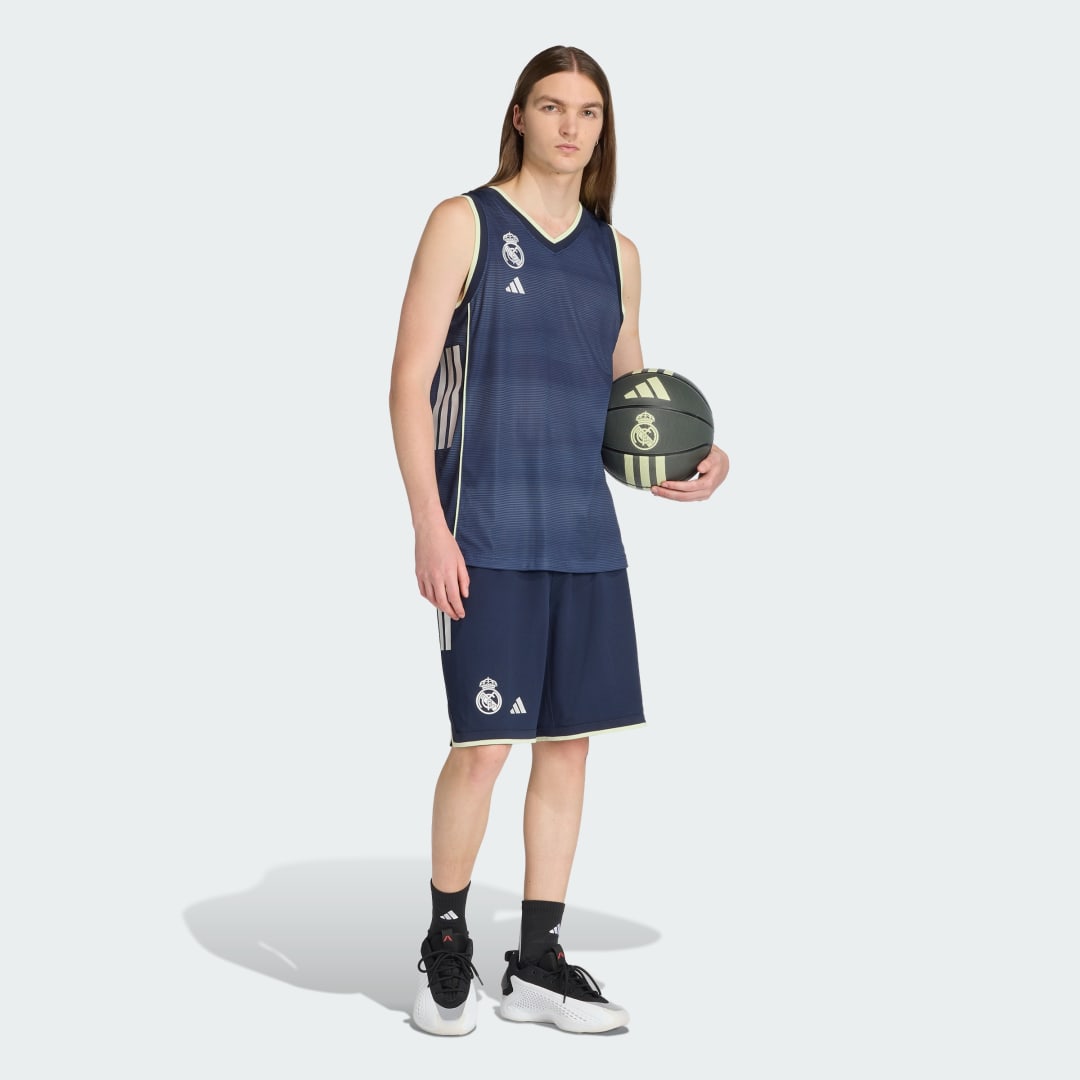 Adidas Real Madrid Basketbal Uitshirt