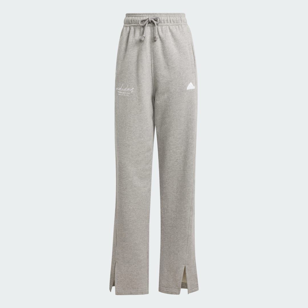 Adidas Signature Graphic Embroidery French Terry Straight Leg Broek