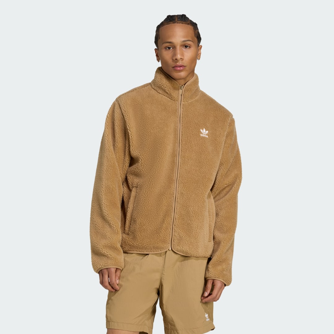 Adidas Trefoil Essentials Teddy fleece