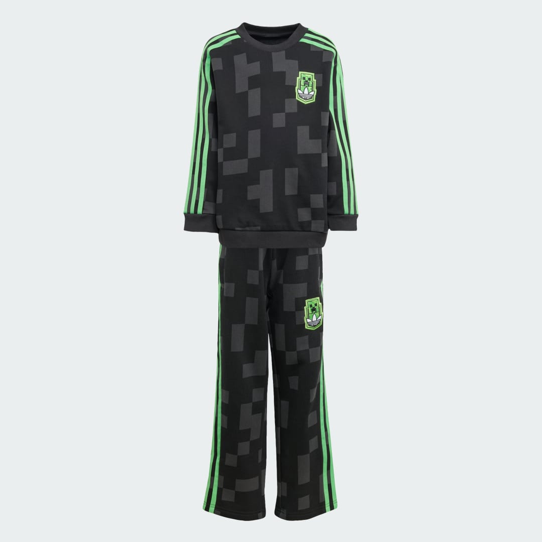 Adidas Originals X Minecraft Sweater Set Kids