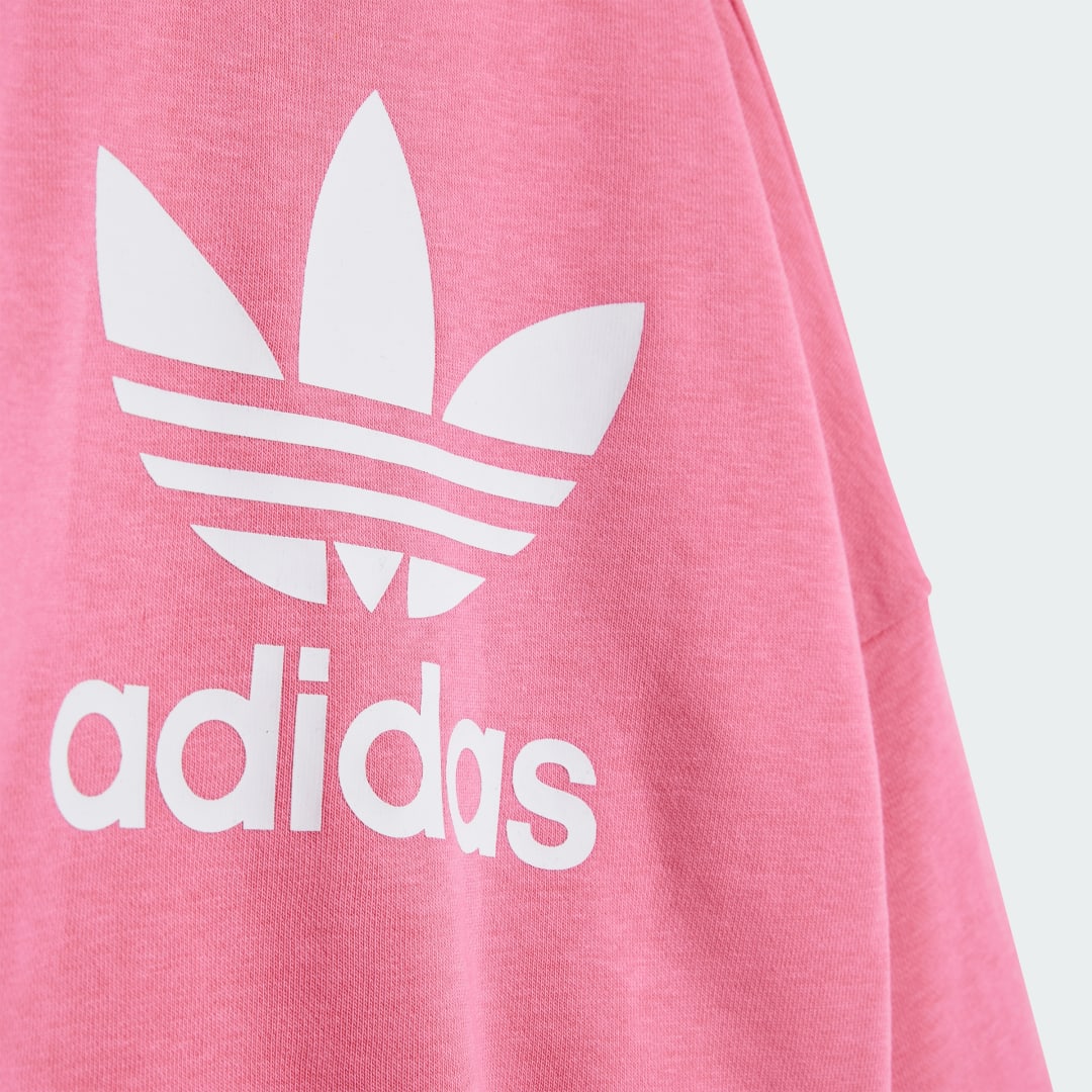 Adidas Loose Crew Flared Leggings Set