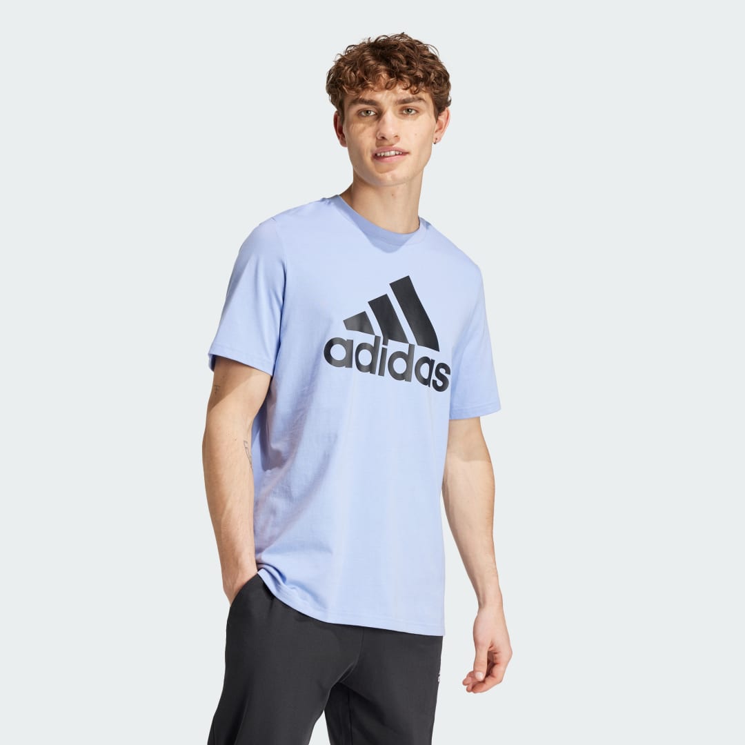 Adidas Essentials Big Jersey Big Logo T-shirt
