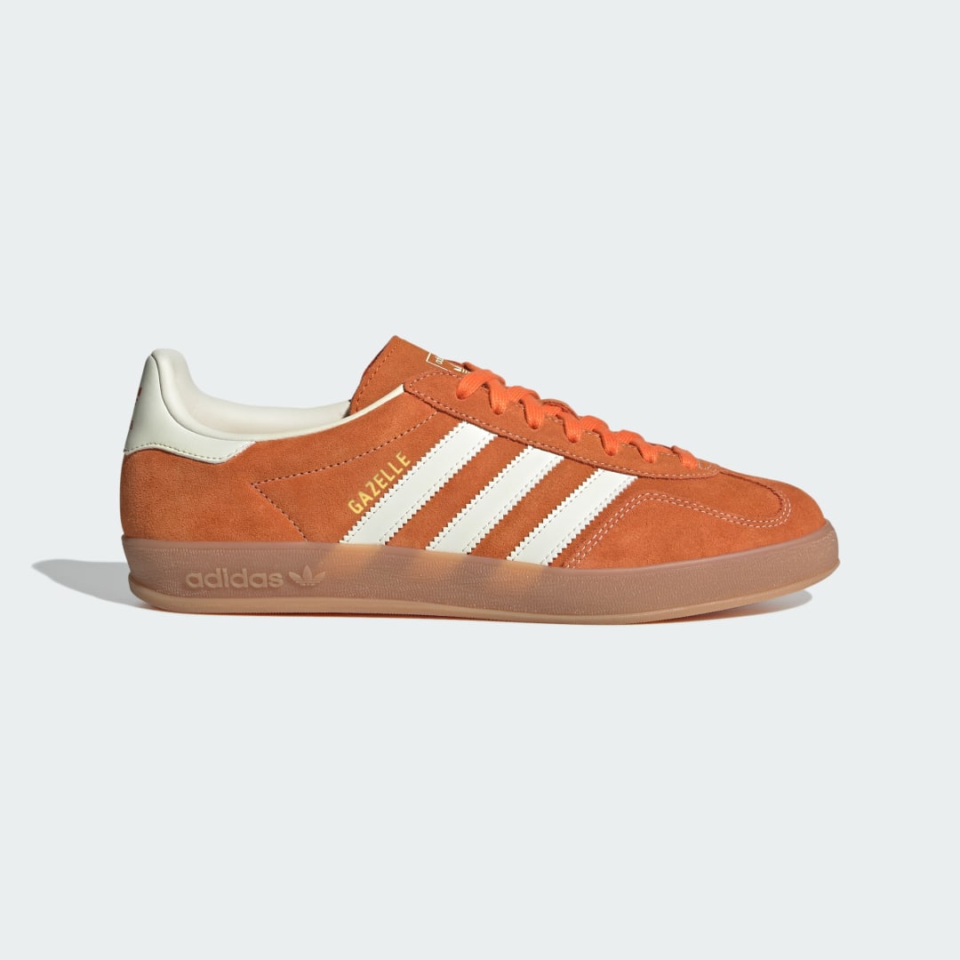 Adidas Gazelle Indoor Orange / Off White / Gold Metallic
