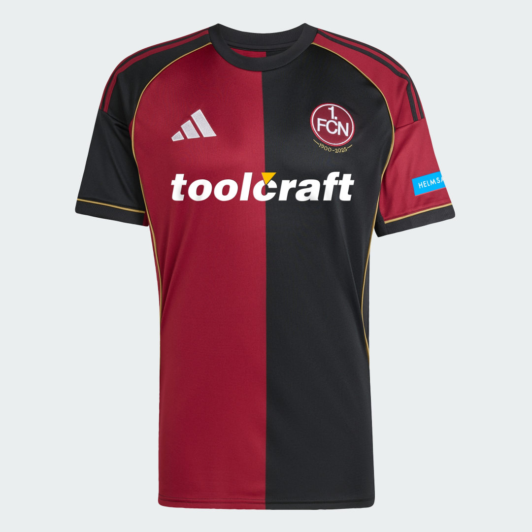 Adidas 1. FC Nürnberg 25 26 Thuisshirt
