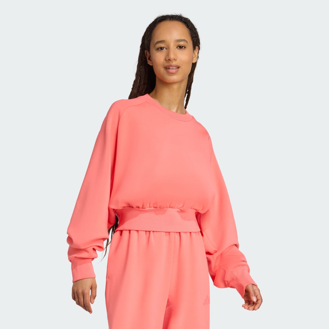 Adidas Soft Lux Loose Sweatshirt