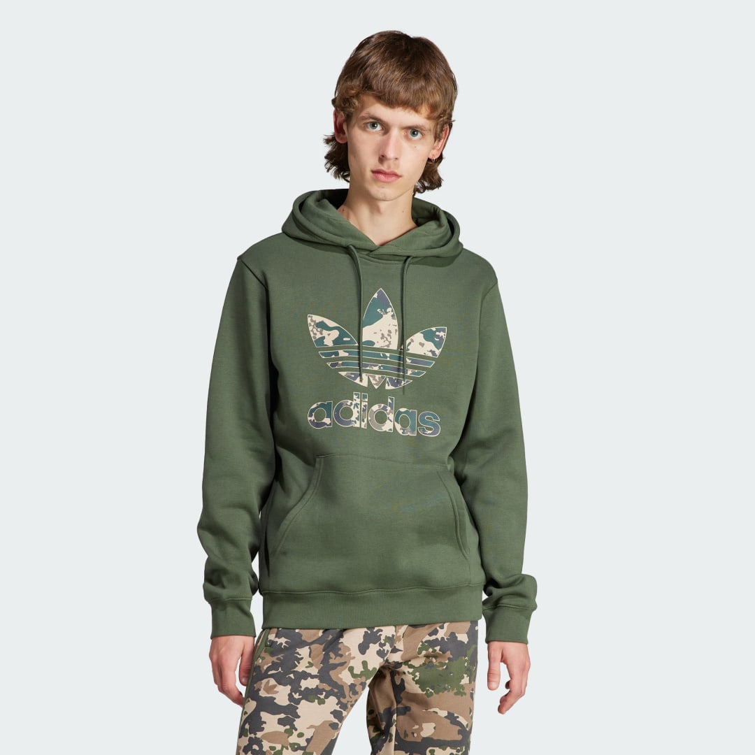 

adidas Camo Infill HDY Hombre, Shadow verde