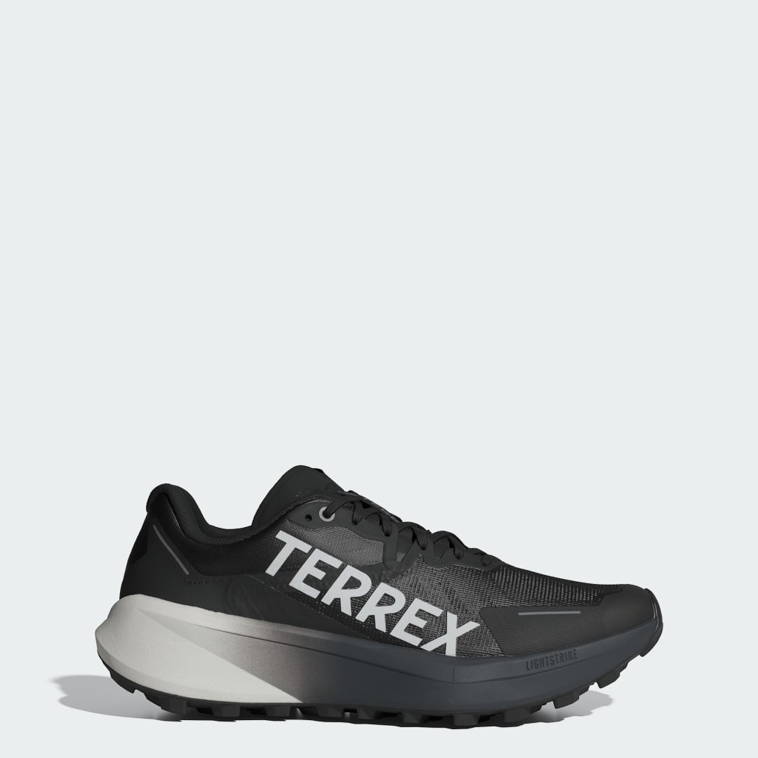 Men's Terrex Agravic 3 Trail Running Shoes Core Black/Grey One/Grey Six 44 2/3