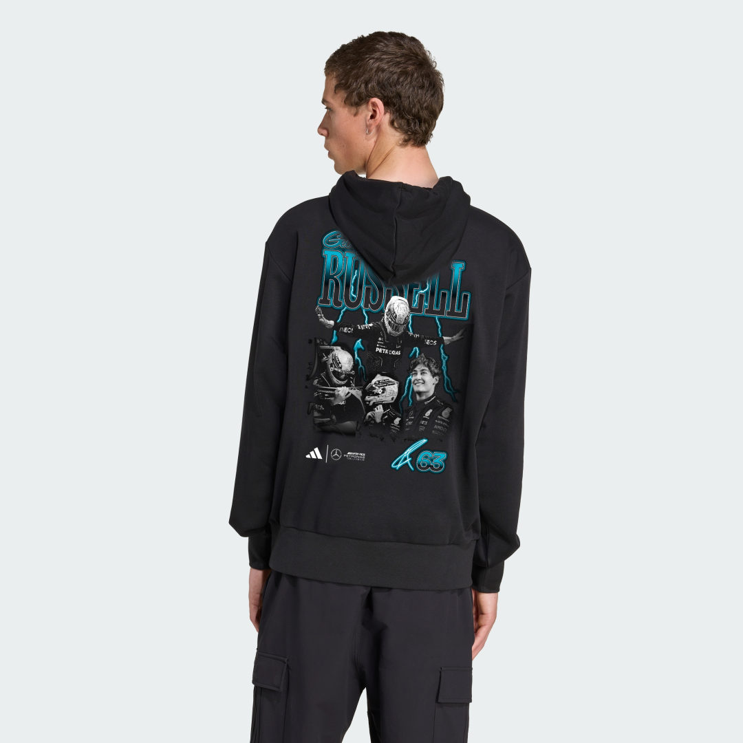 Adidas Mercedes AMG Petronas Formula One Team George Russell Graphic Hoodie
