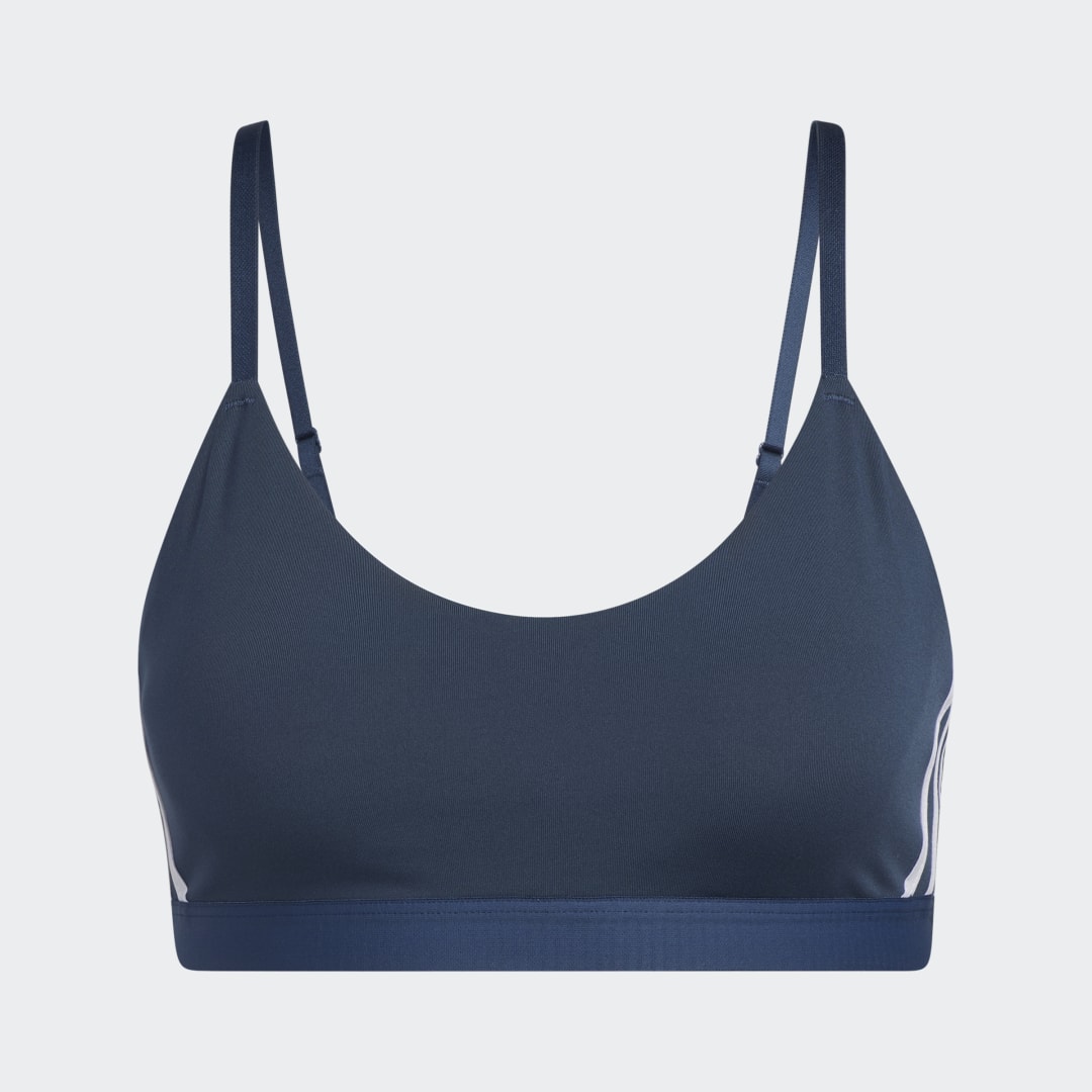 фото Спортивный бра all me 3-stripes adidas performance