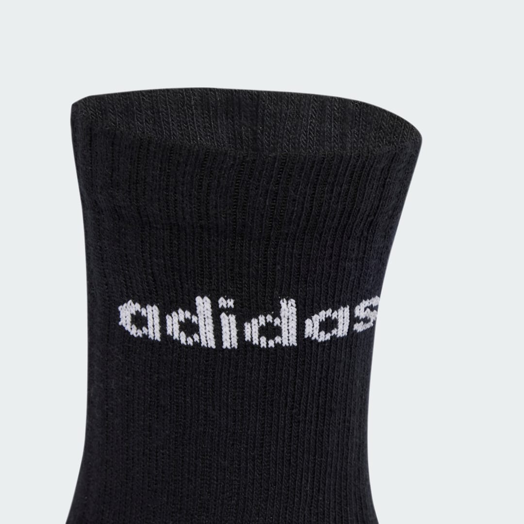 Adidas Linear Dempende Sokken 6 Paar