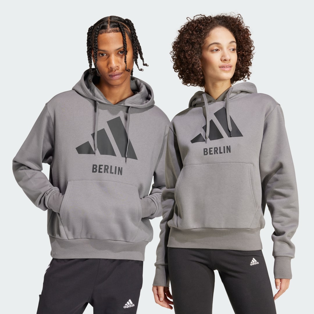 Sweatshirt à capuche adidas Berlin - vue 5