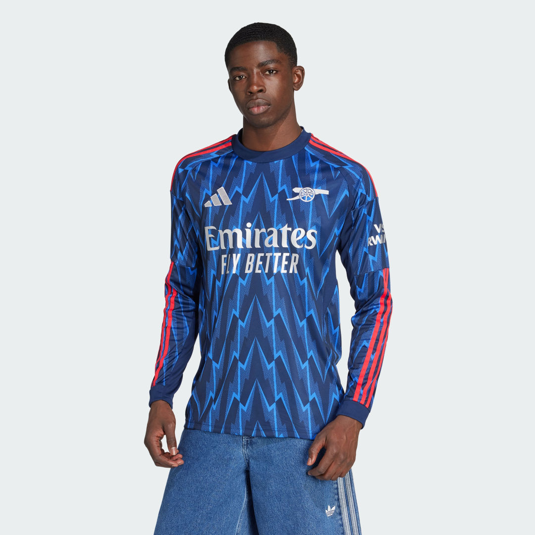 Adidas Arsenal 25 26 Uitshirt met Lange Mouwen