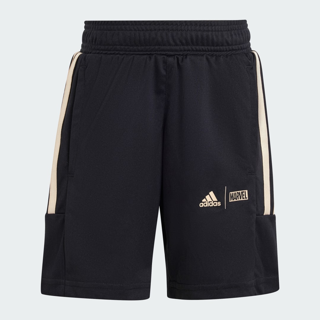 

adidas Conjunto Playera Marvel's Avengers Niño, Blanco/gris one/wonder oro met.