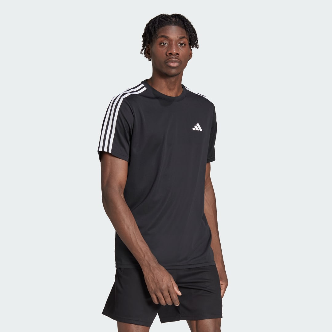 adidas Train Essentials 3-Stripes Training Tee