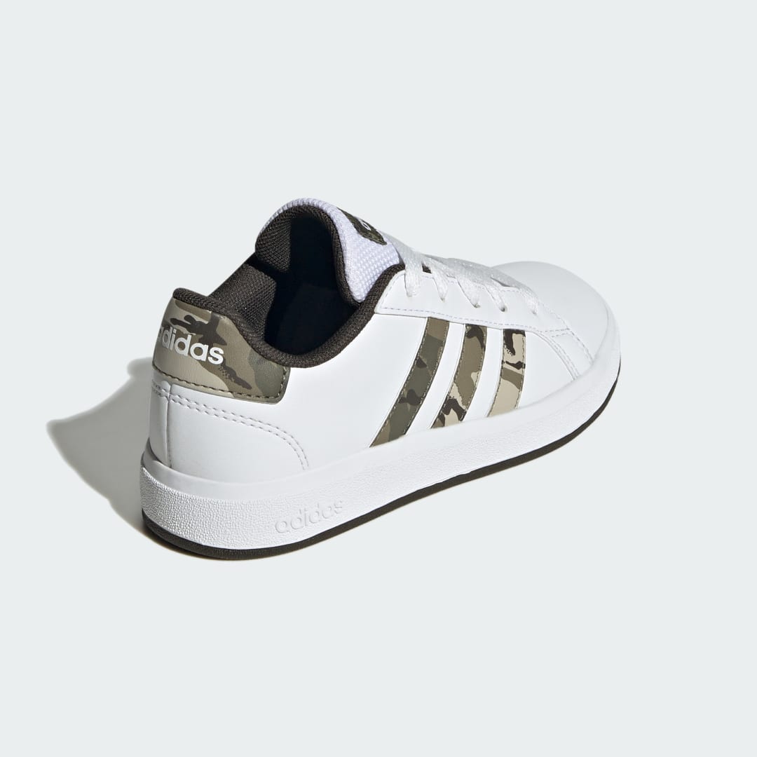 

adidas Tenis Adidas Grand Court 2.0 Para Bebé Niño, Blanco/olive strata/shadow olive