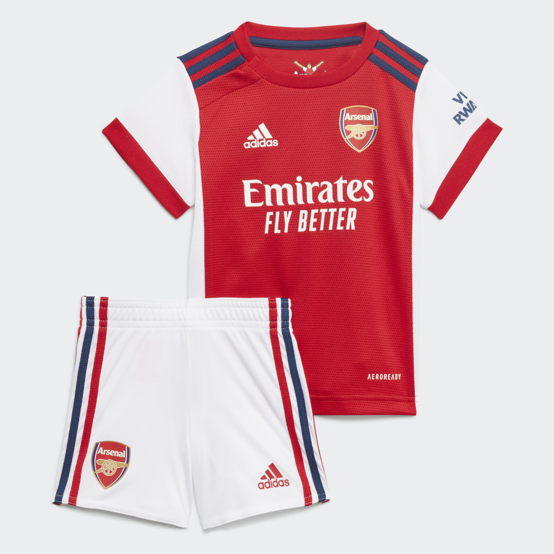 Miniconjunto Baby primera equipación Arsenal 21/22