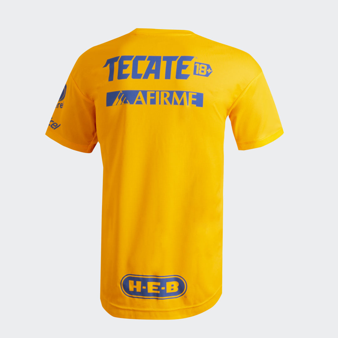 

adidas Jersey Oficial Uniforme de Local Tigres Uanl 22/23 Hombre, Team colleg oro 2
