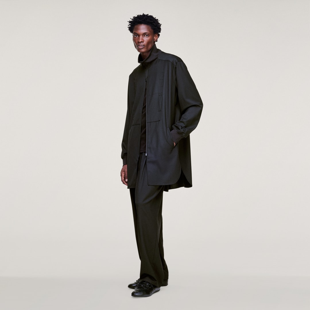 VESTE DE SURVÊTEMENT LONGUE Y 3 REFINED WOOL - vue 4