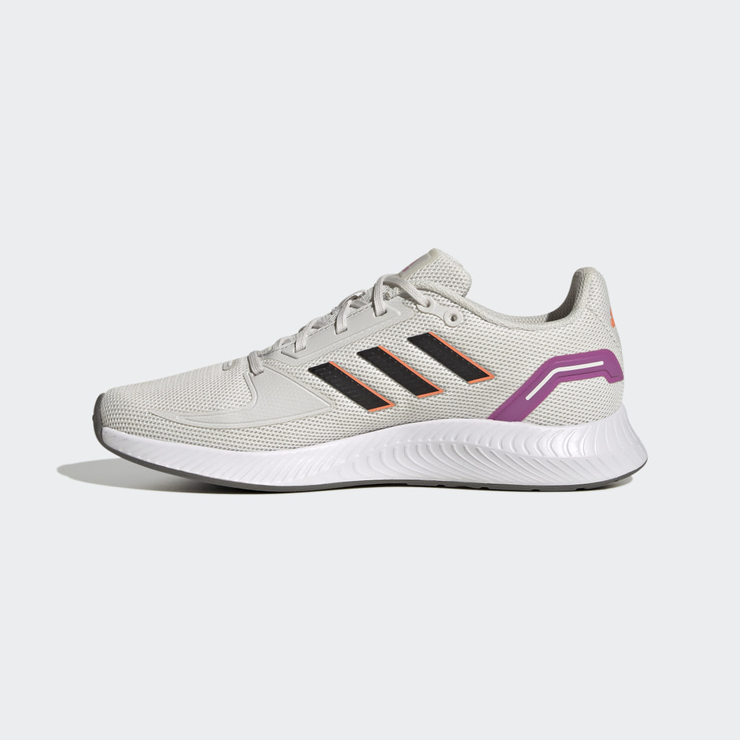 

adidas Tenis Run Falcon 2.0 Unisex, Crystal blanco/negro/gris four