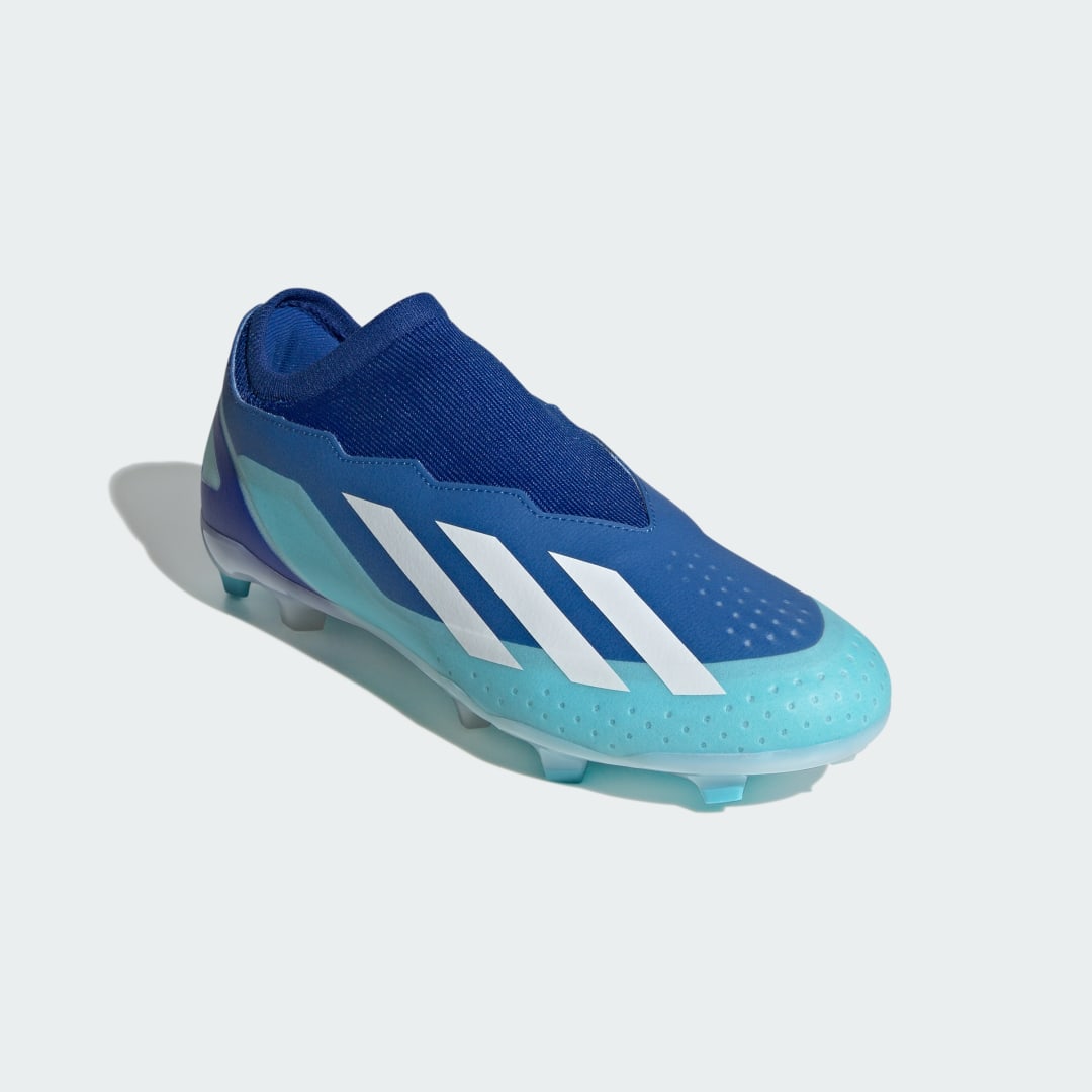 

adidas Calzado de Futbol X Crazyfast.3 LL Terreno Firme Unisex, Bright royal/blanco/solar rojo