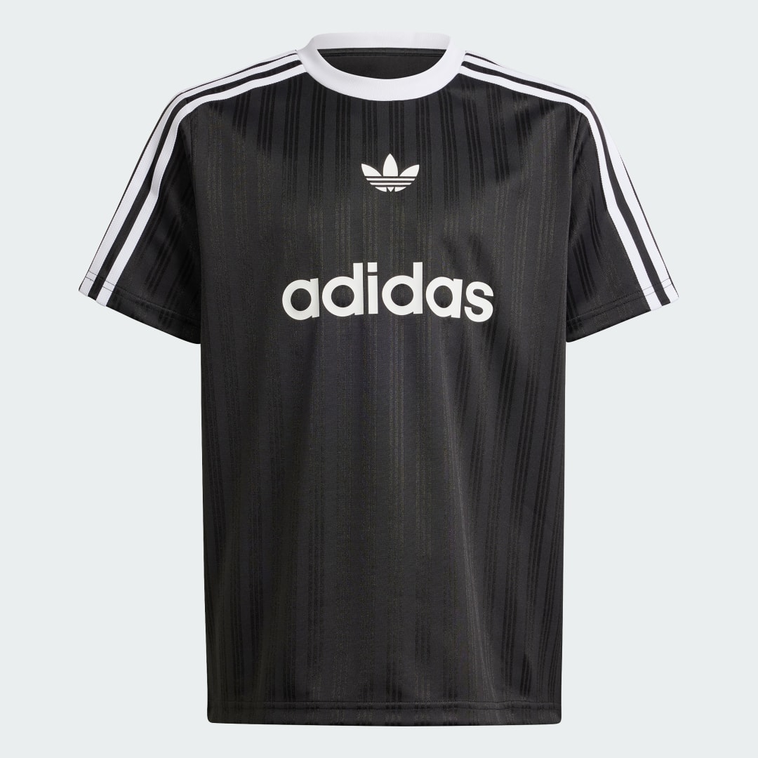 Adidas Originals Stripe T-Shirt Junior Black