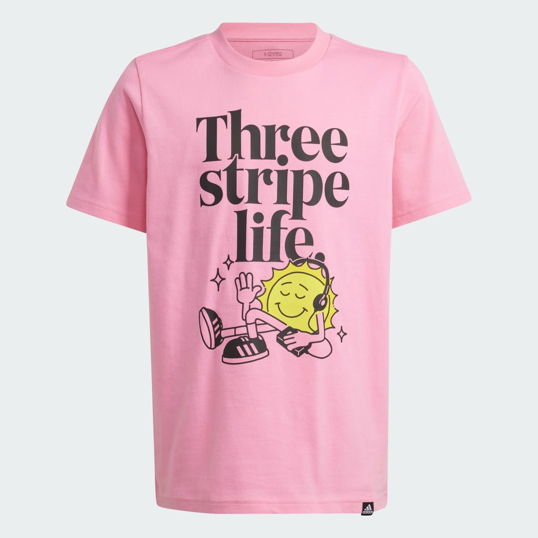 T shirt enfant adidas Positivity Table Graphic T Shirt 7 / - vue 9