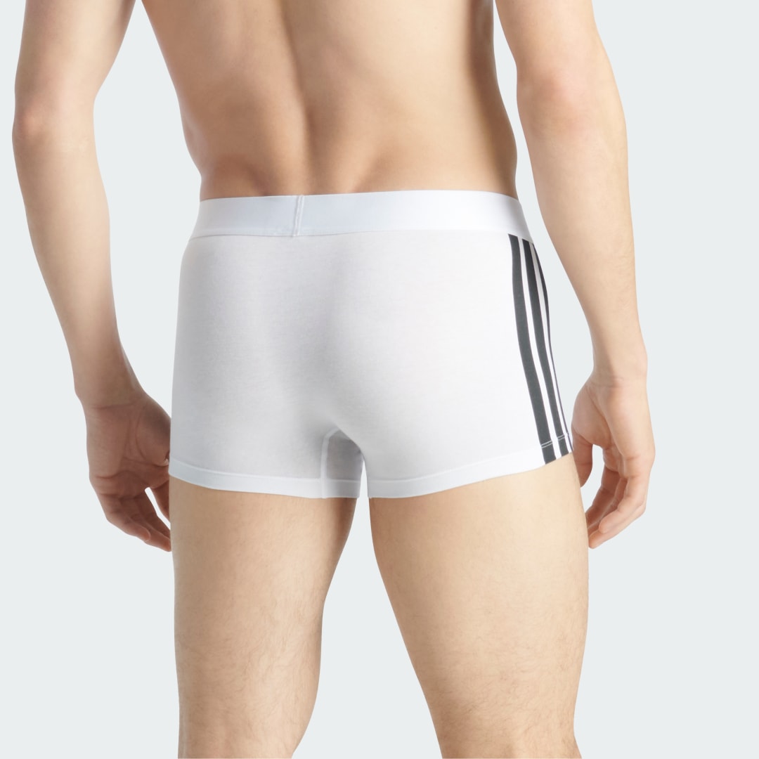 Adidas Active Flex Cotton 3-Stripes Low Rise Boxershort 2-Pack Ondergoed