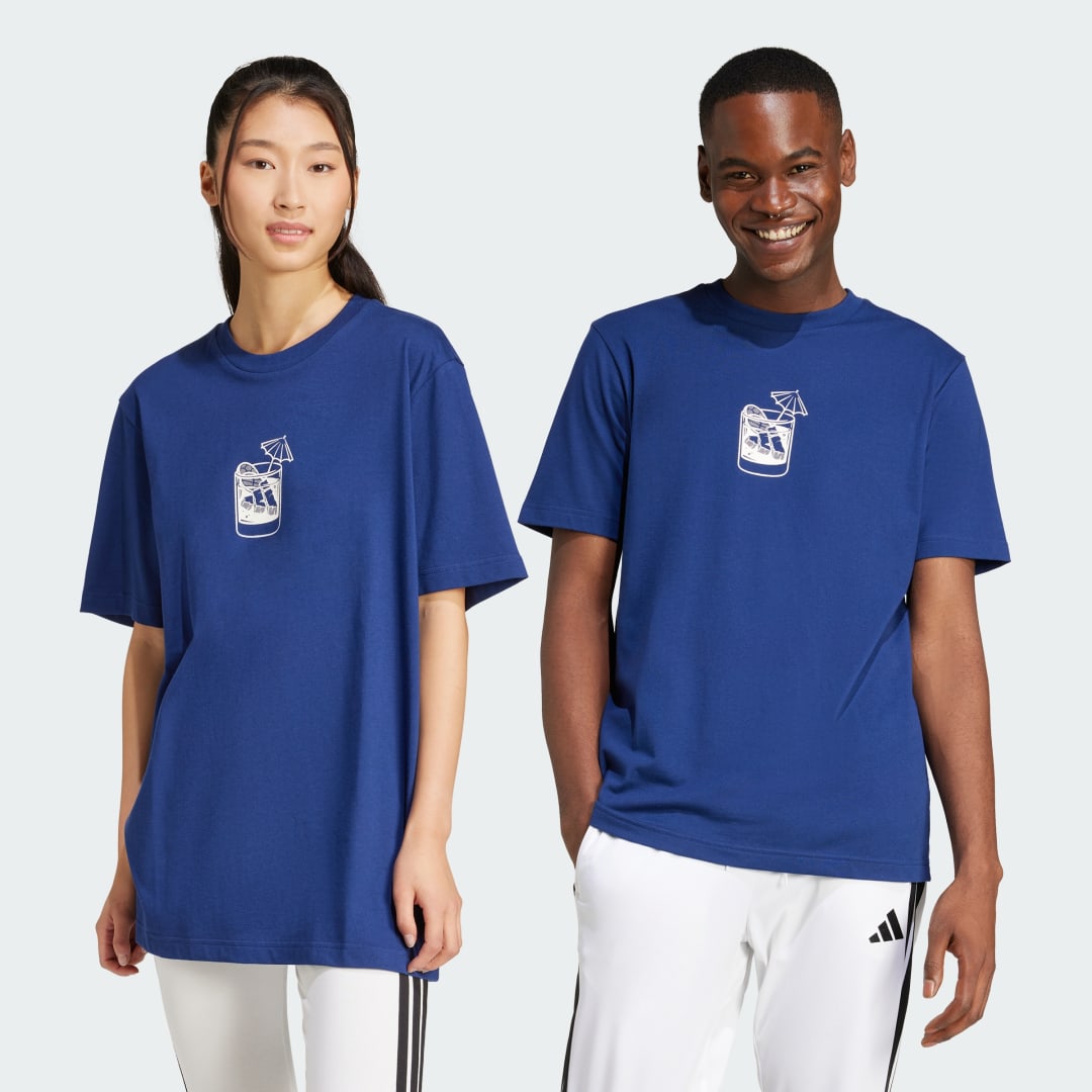Adidas Sportswear T-shirt M L DRINK TEE