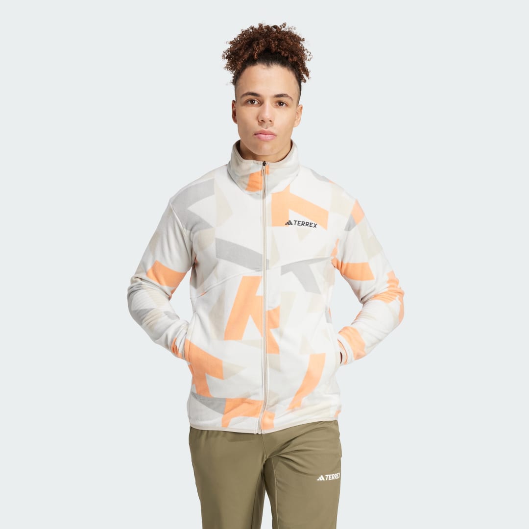 Adidas Terrex Multi Printed Fleece Ritsjack