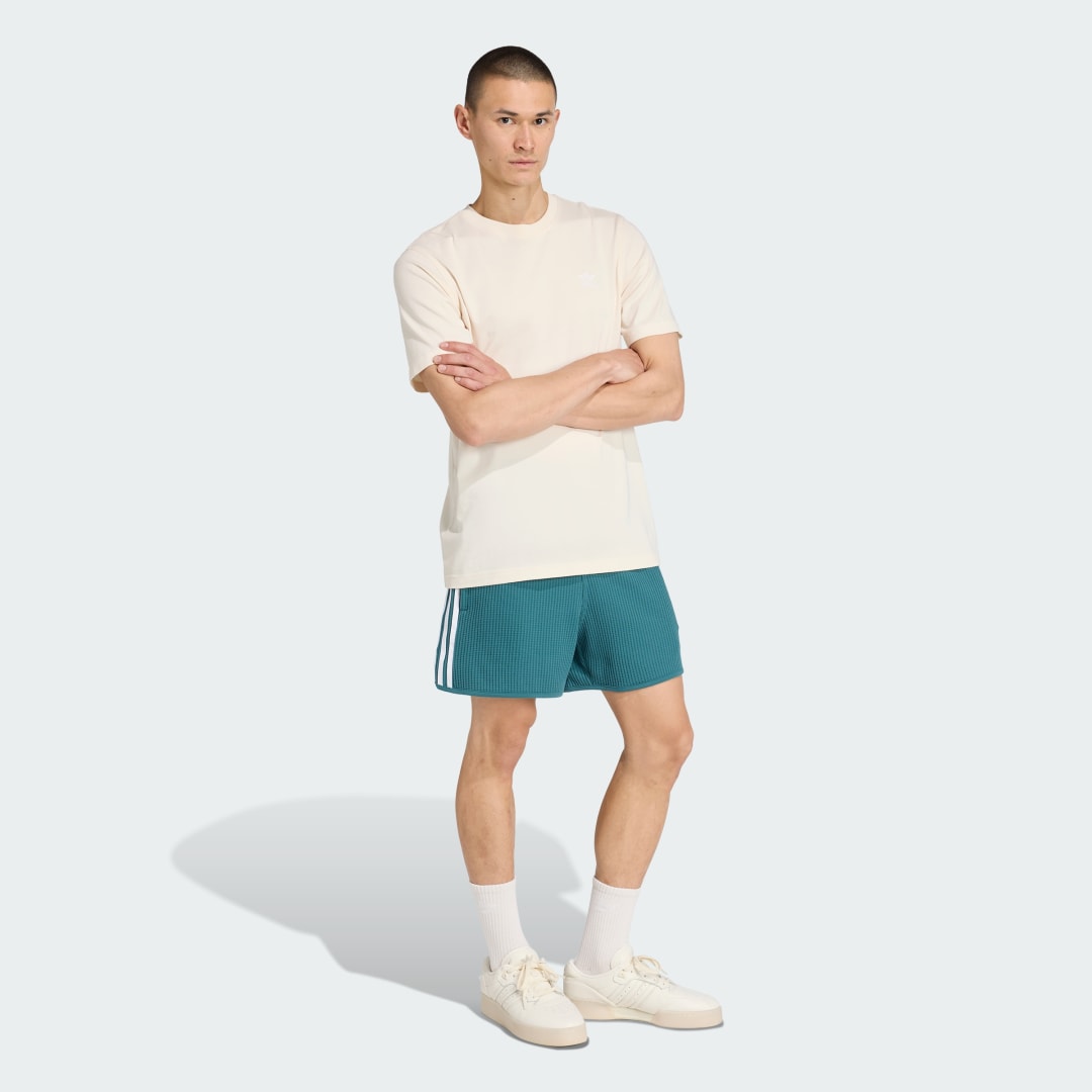 Short maille gaufrée adidas Originals Sprinter - vue 3