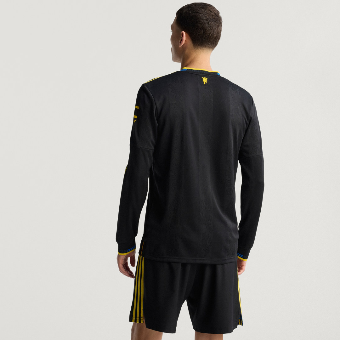Adidas Manchester United 25 26 Authentiek Derde Shirt met Lange Mouwen